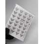 Стикер Dream Nails 3D/Silicone-2 серебро